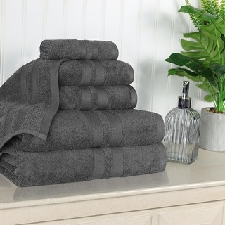 Superior 100 Ultra Soft Cotton Highly Absorbent Medium Weight Solid Bath Towel undefined Set of 4 On Sale Bed Bath Beyond 34282333