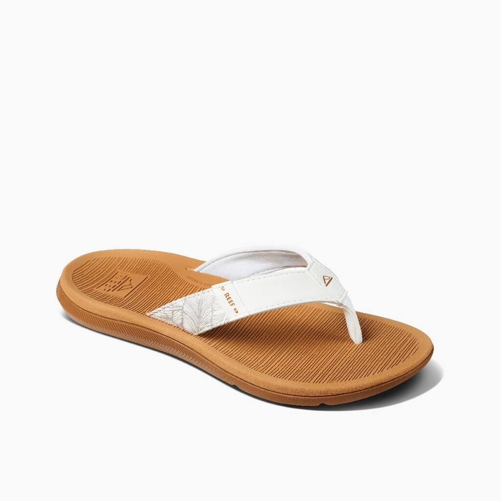 Reef Santa Ana Flip Flop Sandal Cloud Ci7130 Water Friendly Vegan Leather 8
