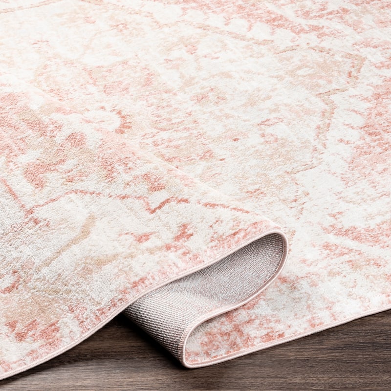 Livabliss Raelene Traditional Medallion Area Rug