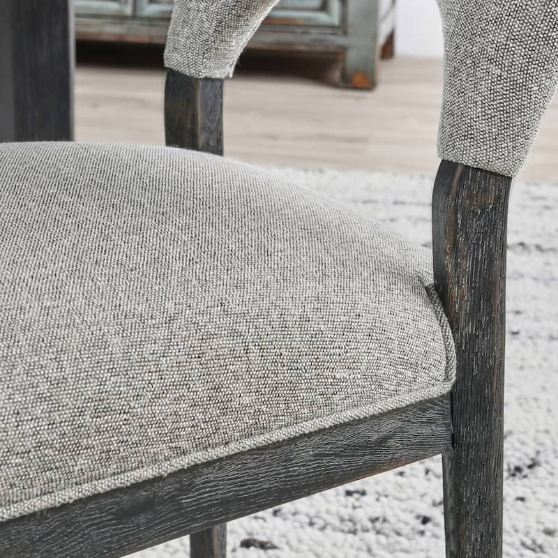 Classic Home Mitchel Upholstered Dining Chair (Set of 2)