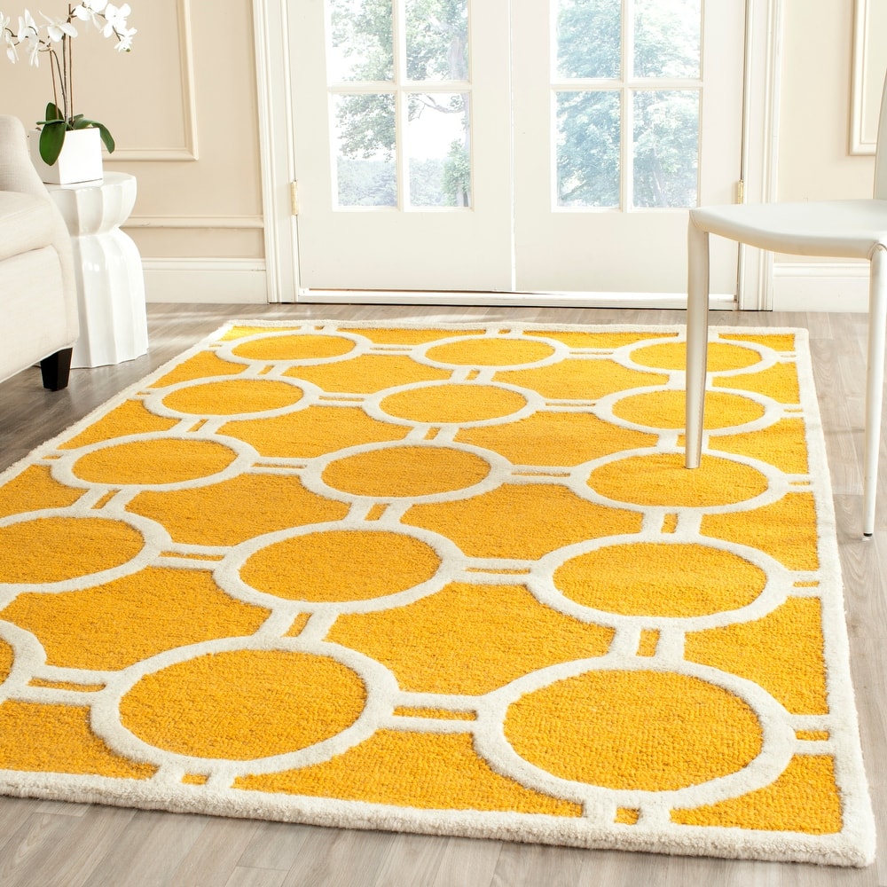 SAFAVIEH Handmade Cambridge Nurije Modern Moroccan Wool Rug