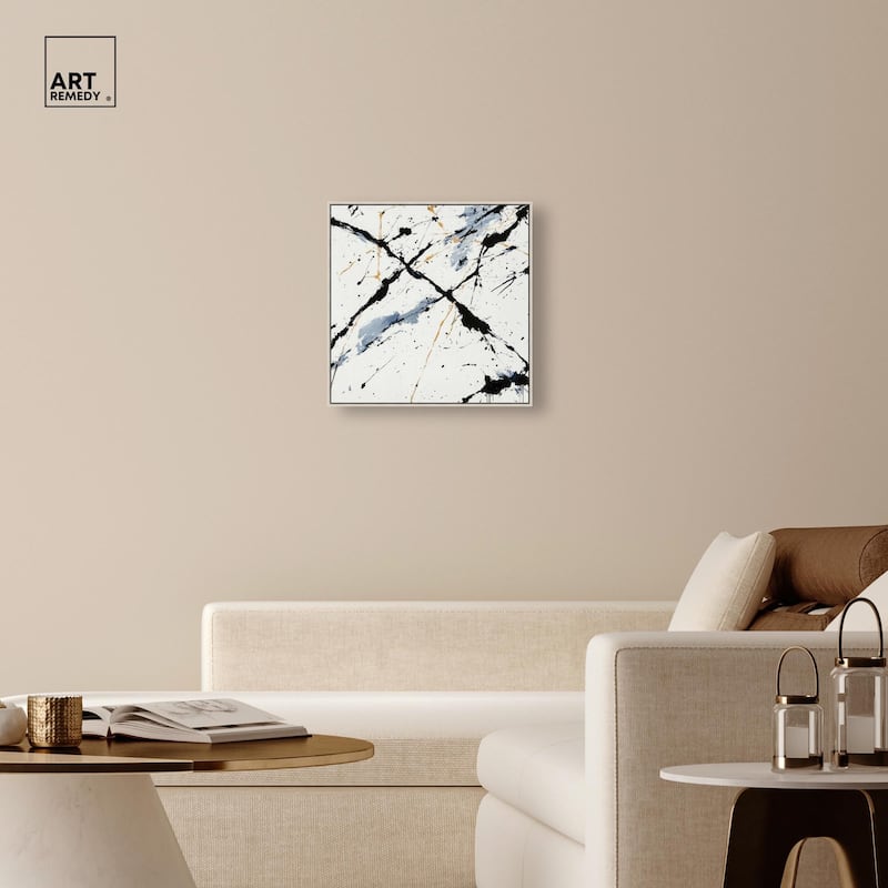 Splintered Impact II Canvas by Art Remedy