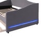 preview thumbnail 31 of 34, Teddy Fleece Twin Size Upholstered Daybed with Pull-out Trundle Bed and LED Light, Sofa Bed Frame for Bedroom Apartment