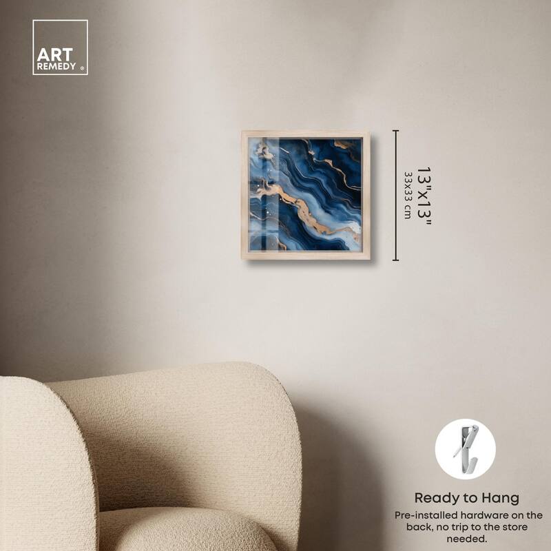 Deep Sea Geode II Shadowbox by Art Remedy