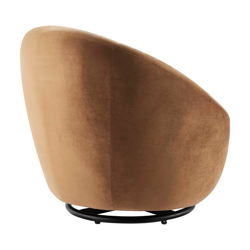 Buttercup Performance Velvet Performance Velvet Swivel Chair