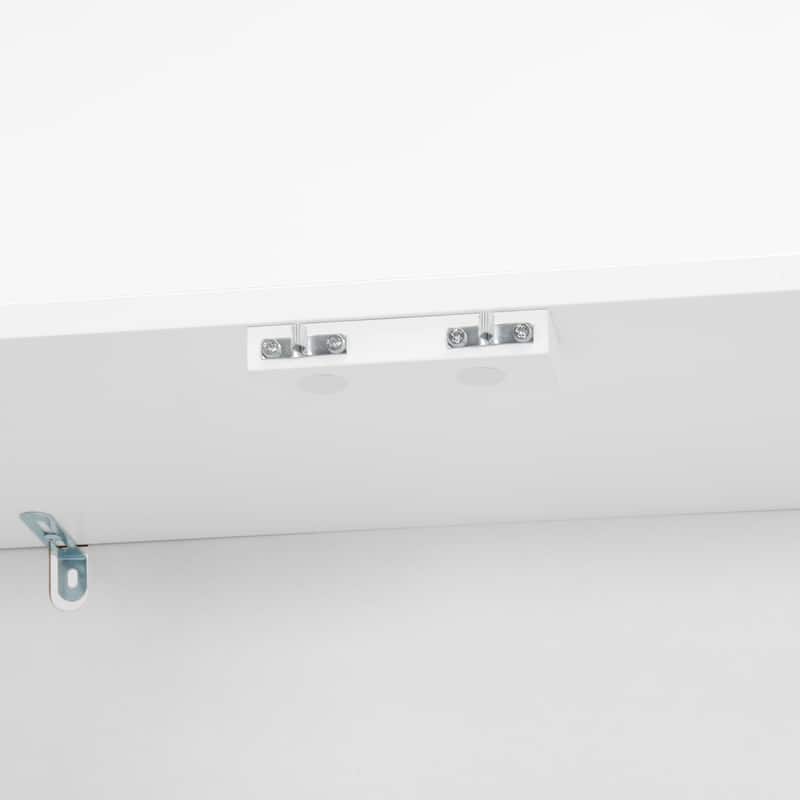 Cabinet White Storage Cabinet Food Pantry with Doors and Adjustable Shelves Freestanding Buffet Cupboards Sideboard