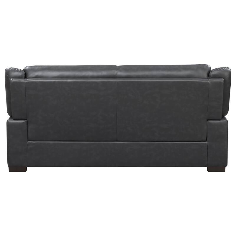 Arabella Transitional Upholstered Padded Arm Sofa Set