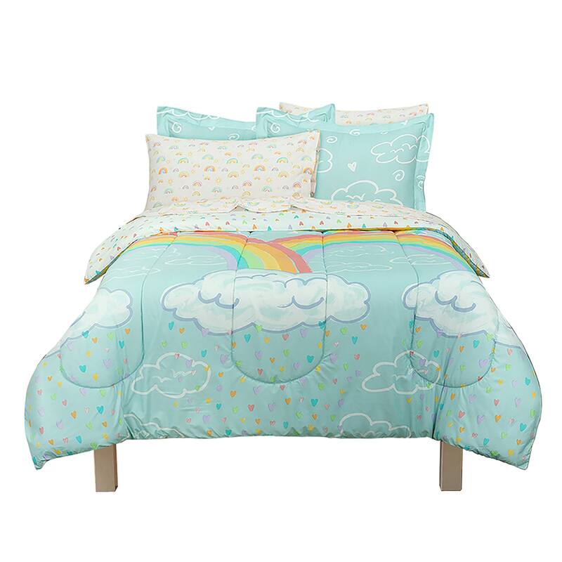 Kidz Mix Rainbow Clouds Bed in a Bag