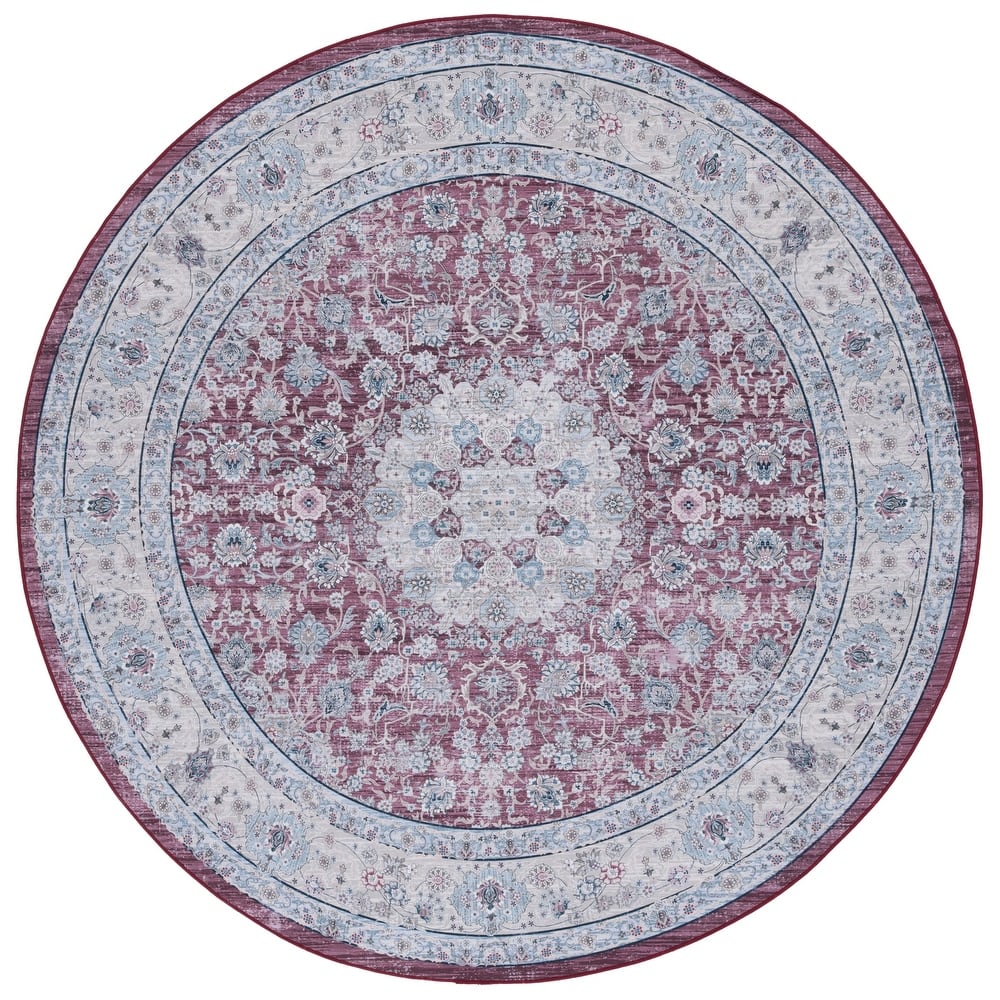 SAFAVIEH Tucson Machine Washable Slip Resistant Izora Traditional Rug