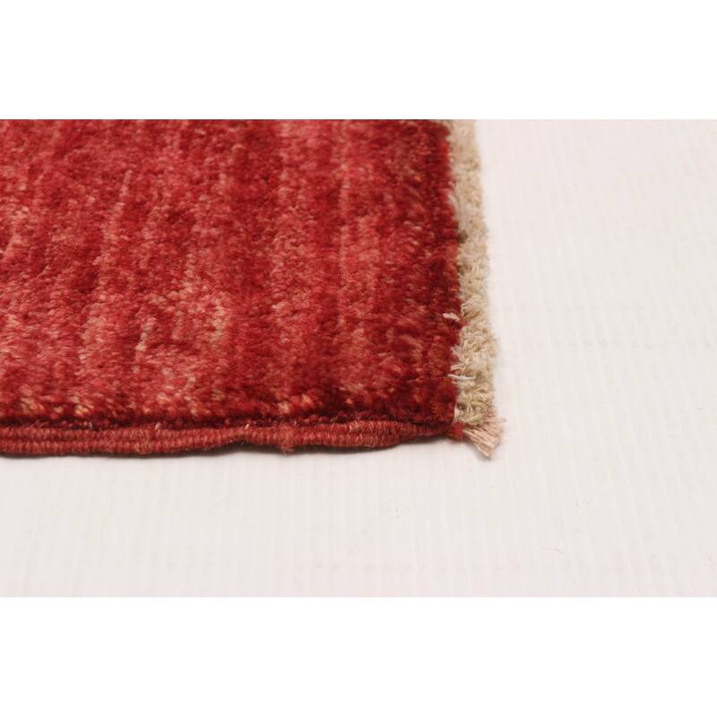 Pak Finest Gabbeh Red Rug 3'1" x 4'8" - 3'1 x 4'8