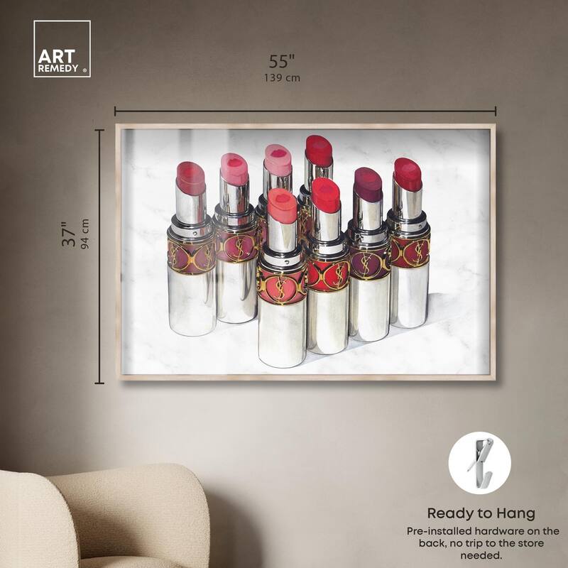 Doll Memories - Lipsticks 22 Shadowbox by Art Remedy