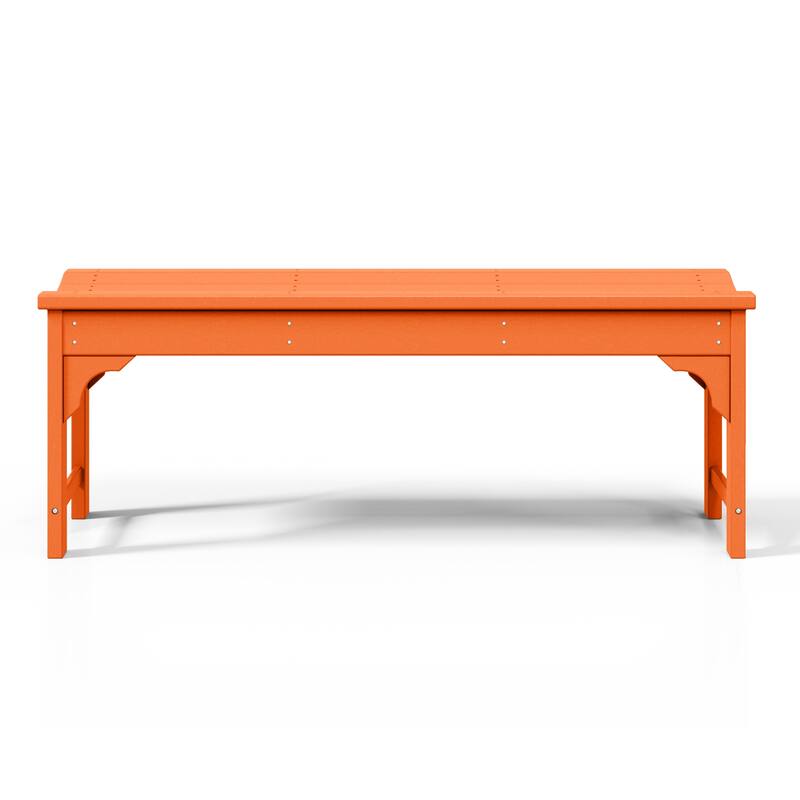 Polytrends Laguna Hdpe All Weather Outdoor Patio 48" Bench