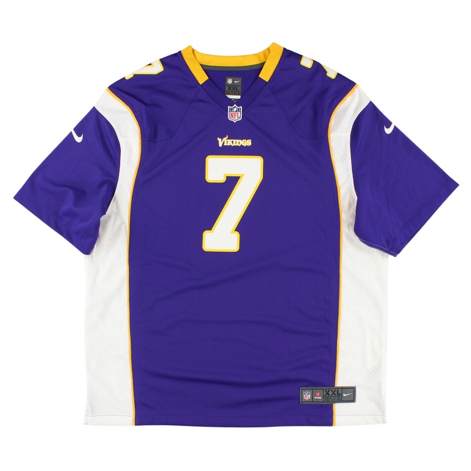 Minnesota vikings jersey number 7 Clearance