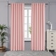 preview thumbnail 38 of 65, Deconovo Mix & Match Blackout and Bronze Print White Sheer 4 Piece Curtain Panel Set
