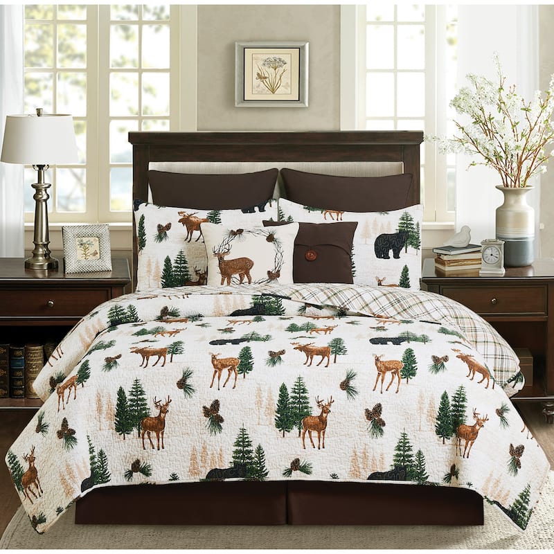 Nolan Pines Full/Queen Quilt Set