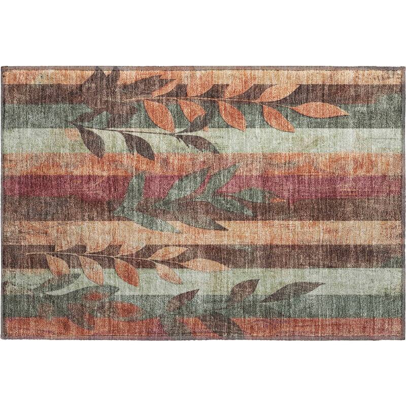 Premium Washable Super Soft Modern Floral Mayfield Rug