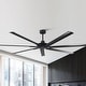 preview thumbnail 23 of 26, 100" Indsutrial Black/ Silver/ White Extra Larger HVLS Commercial Ceiling Fan with Remote - 100" Huge Fan