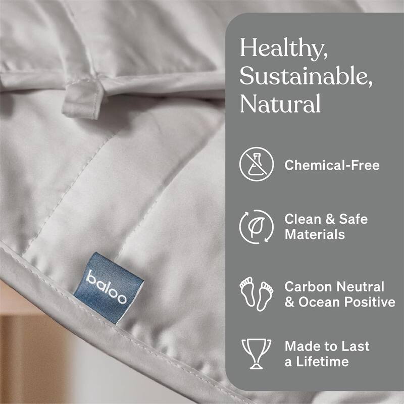 Cool Cotton Weighted Blanket - 20lbs Full/Queen