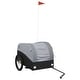 preview thumbnail 12 of 13, vidaXL Bike Trailer Kids Bicycle Cargo Wagon Buggy Carriage Cycle Trailer Iron