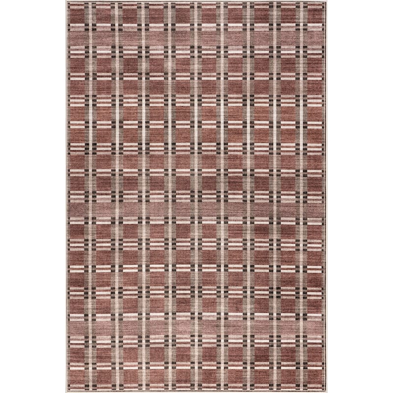 Nuloom Uzma Plaid Area Rug