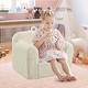 preview thumbnail 2 of 20, Kids Armchair Toddler Couch Baby Sofa Chair with Sherpa Fabric