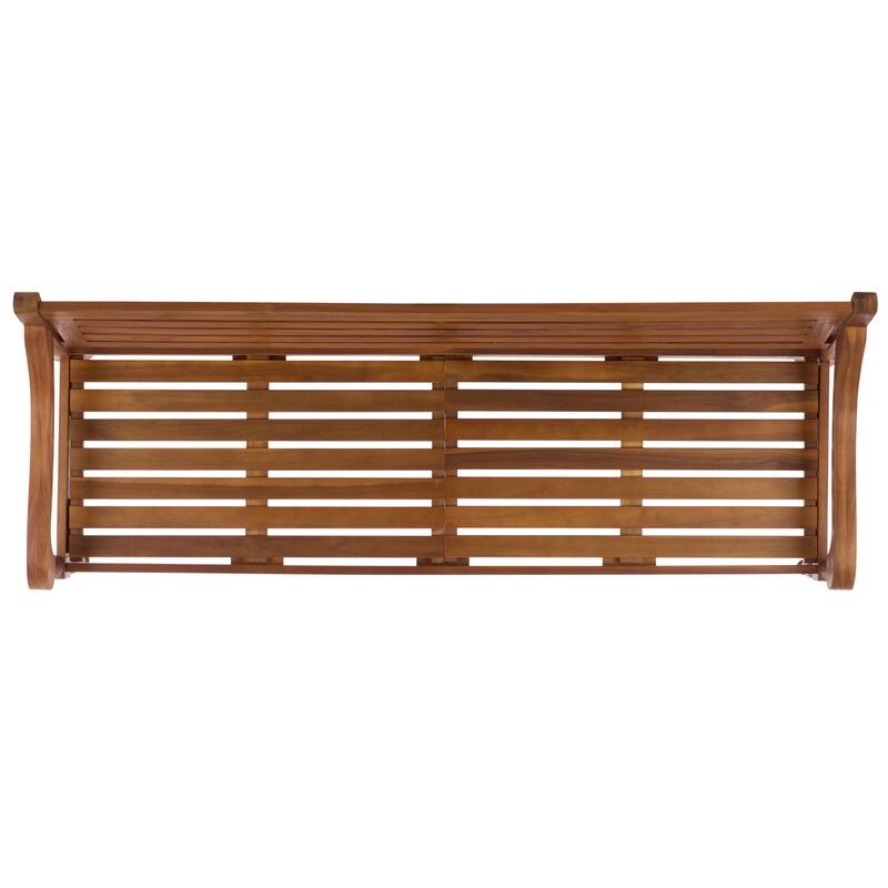 SAFAVIEH Outdoor Living Kanger Bench - 70"W x 24"D x 34"H