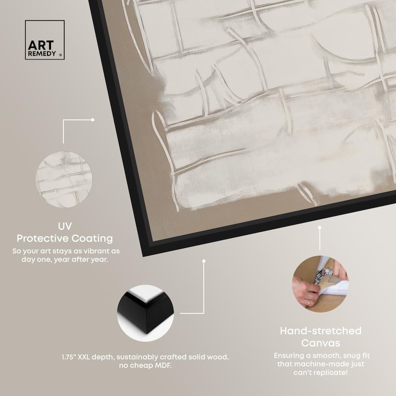 Underlying Order Canvas by Art Remedy