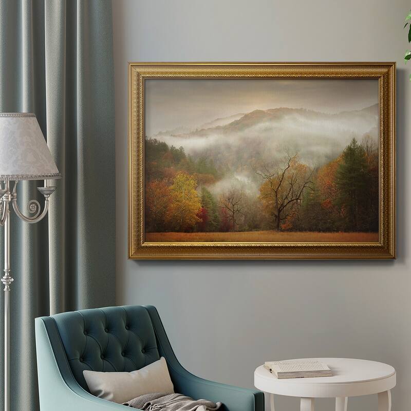 Photography Study Autumn Mist Premium Framed Canvas- Ready to Hang