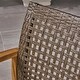 preview thumbnail 3 of 16, Breakwater Outdoor 6 Piece Wood and Wicker Chat Set with Fire Pit by Christopher Knight Home