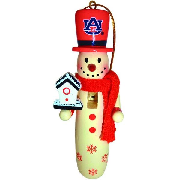 Shop Pack Of 6 Ncaa Auburn University Tigers Wooden Snowman