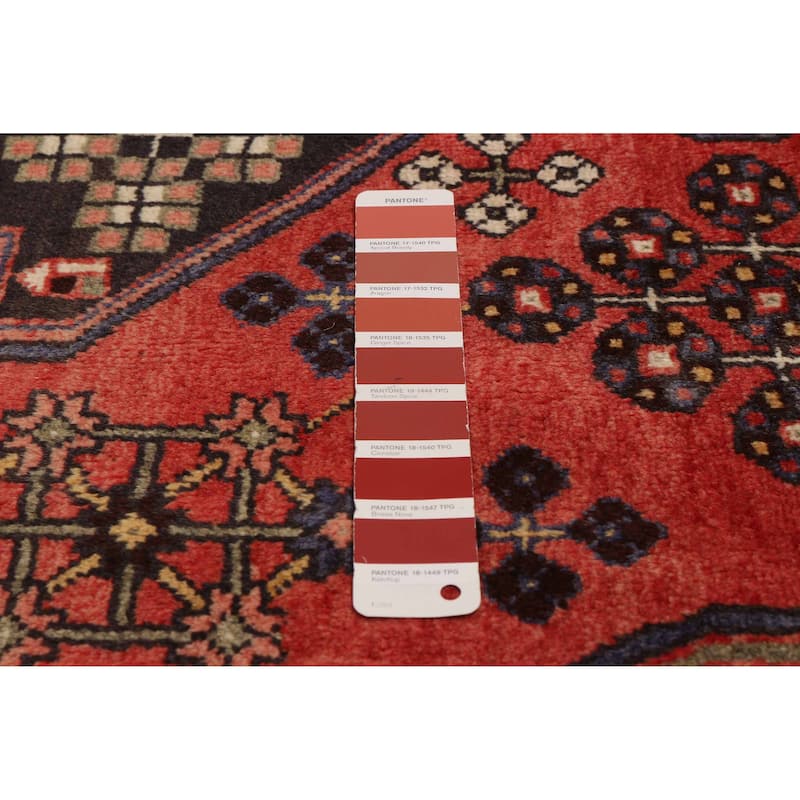 ECARPETGALLERY Hand-knotted Anadol Red Wool Rug - 4'3 x 6'4