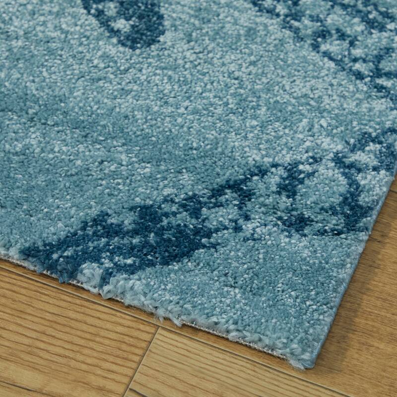 Leyton Nautical Solid Starfish Coastal Area Rug