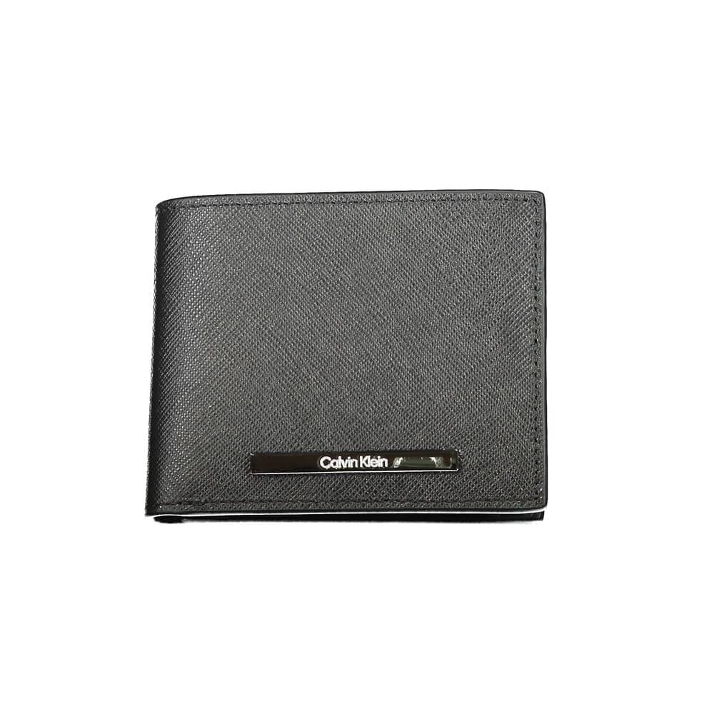 Calvin Klein Black Leather Men's Wallet