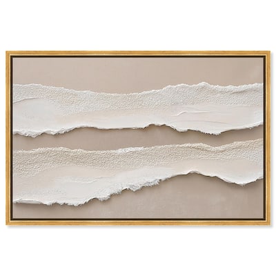 Textured Sea III Canvas by Art Remedy