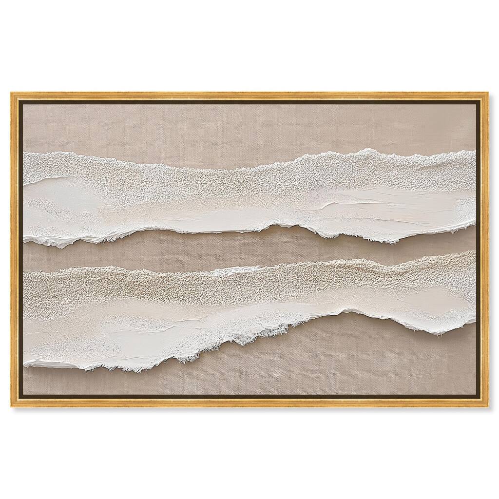 Textured Sea III Canvas by Art Remedy