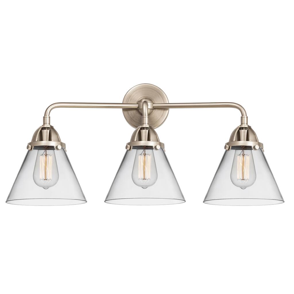 Innovations Lighting 288-3W-10-26 Cone Vanity Cone 3 Light 26" Wide