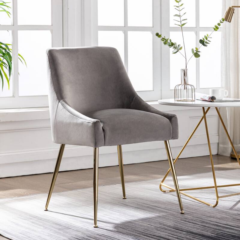 Heaven Contemporary Velvet Upholstered Accent Chair