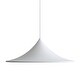 preview thumbnail 1 of 2, Golden Lighting Vistara 1-light 28in Pendant in Sand White