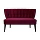 preview thumbnail 21 of 47, Becca Performance Fabric Channel Tufted Settee by Jennifer Taylor Home