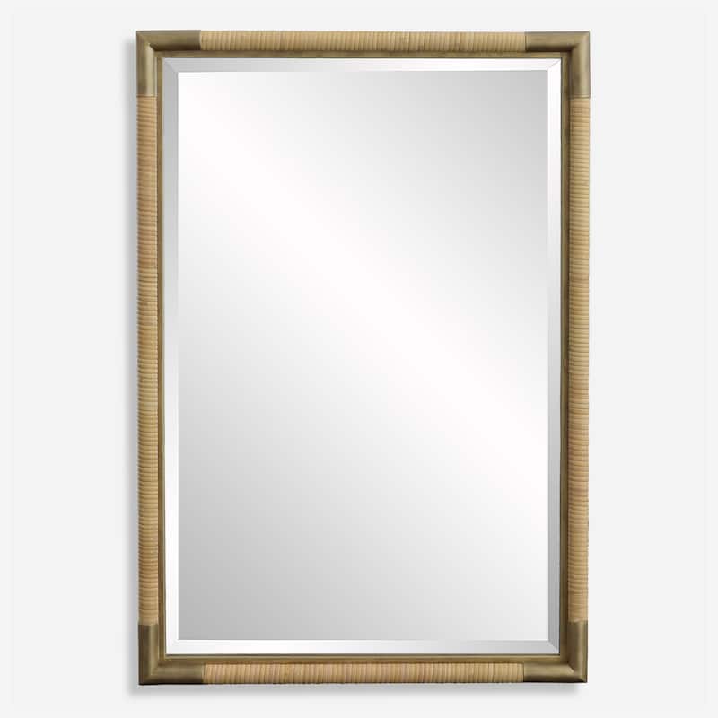 Uttermost Kampar Vanity Mirror - 21.75"W x 31.5"H x 1.88"D