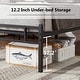preview thumbnail 5 of 5, VECELO Wood Platform Kids Bed Frame with Headboard,Twin Size Bed Set of 2