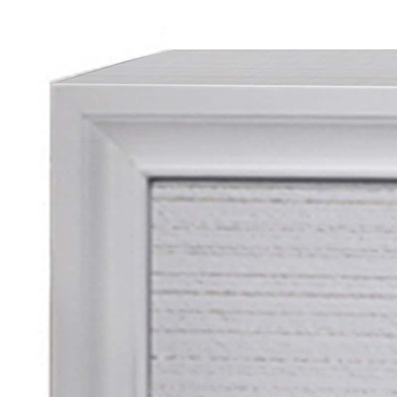Stylish 3 Drawers Wood Nightstand By Naima