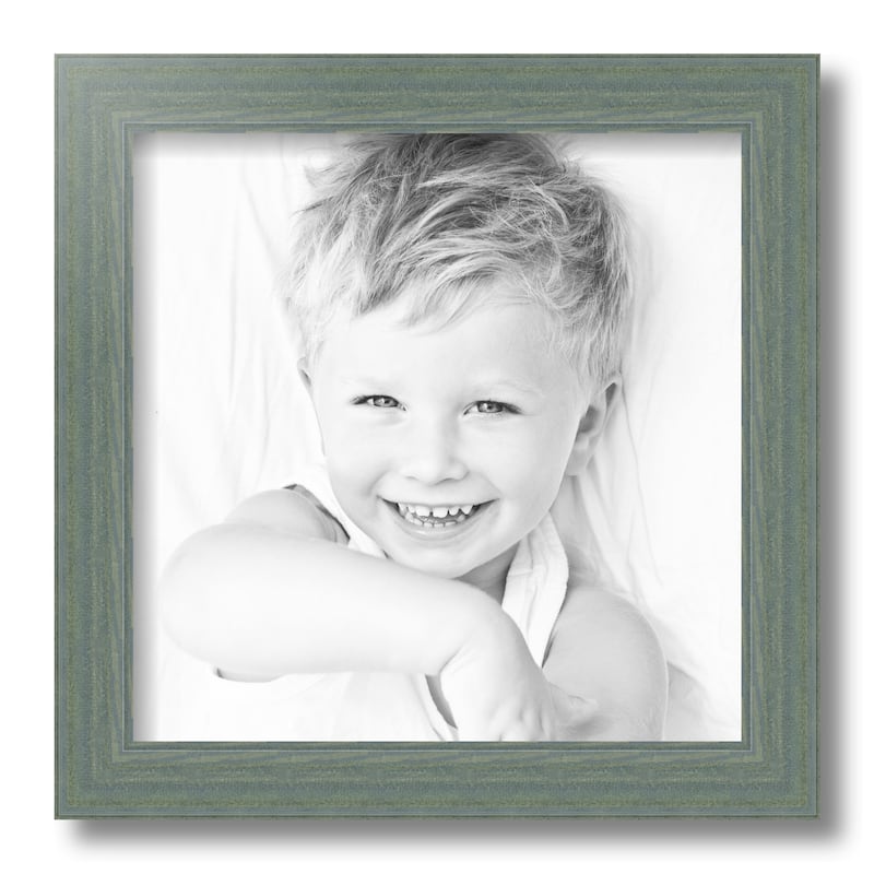 ArtToFrames Rustic Waves 12x12 Inch Picture Frame, 1.50 Inch Wood Poster Frame Available in Multiple Colors (56673-12x12)