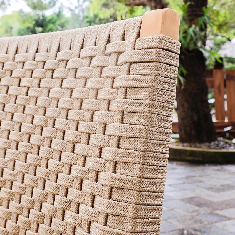 Cambridge Casual Zephyr 6-Piece Teak Patio Extendable Dining Set