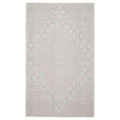 ECARPETGALLERY Braid weave Sienna Grey Wool Rug - 5'0 x 8'3