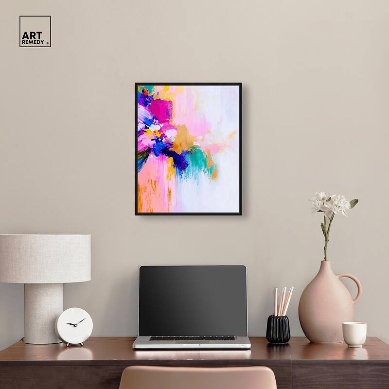 Contrast of Purity III Canvas by Art Remedy
