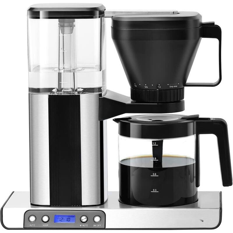 8 Cup Stainless Steel Programmable Coffee Maker