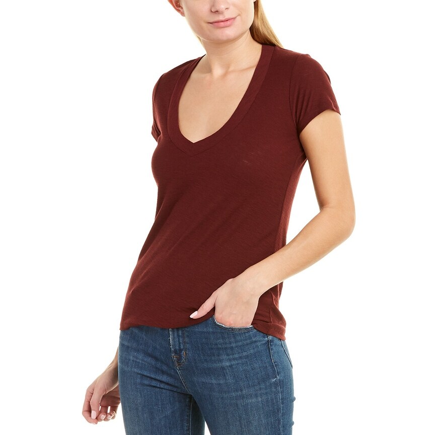 Shop James Perse Relaxed Casual V Neck Overstock 30104983