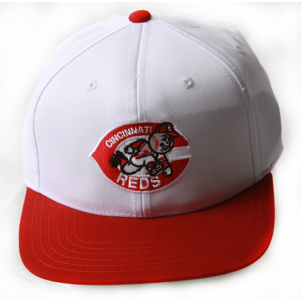 Shop Cincinnati Reds Mlb Adjustable Snapback Hat White Red Gt Wristband White Red Overstock 16947877