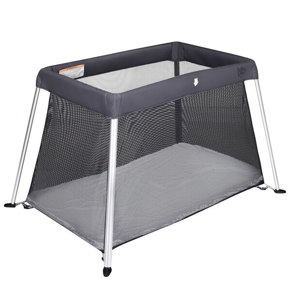 gray playpen
